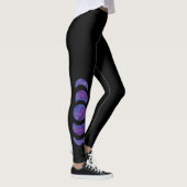 Leggings Guêtres lunaires de phase (Droite)