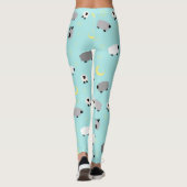 Leggings Guêtres mignonnes somnolentes des guêtres | de (Dos)