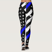 Leggings Guêtres minces de Blue Line (Dos)