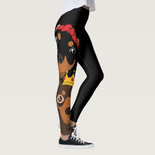 Leggings Guêtres minimum de Pin de Pinscher miniature de
