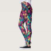 Leggings Guêtres multicolores de yoga (Gauche)