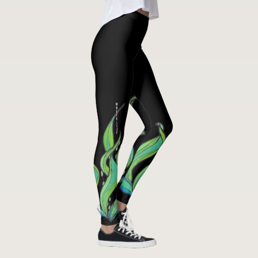 Leggings Guêtres noires de Wreckleaf (Droite)