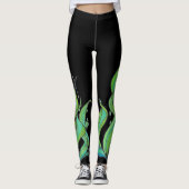 Leggings Guêtres noires de Wreckleaf (Devant)