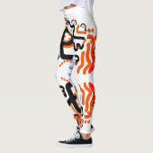 Leggings Guêtres "Ojos di Surreo Mirroris" par Jacob Keum (Gauche)