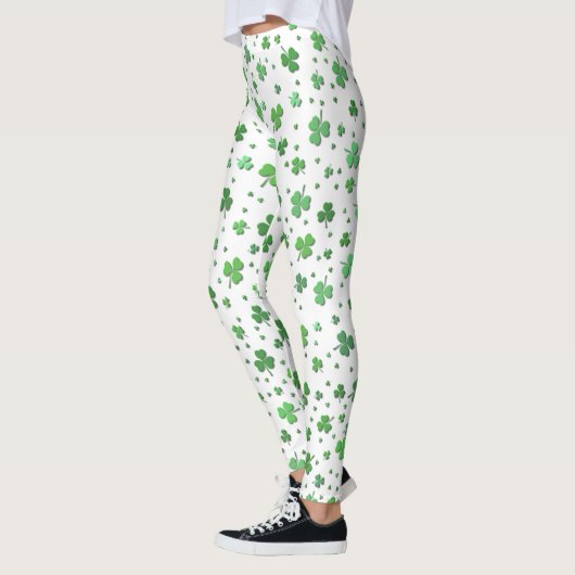 Leggings Guêtres - partout - douches des shamrocks (Gauche)