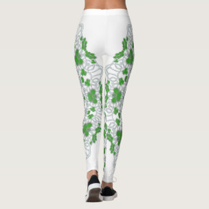 Leggings Guêtres - partout - trèfle 2 kaléïdoscopiques
