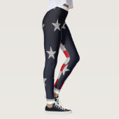 Leggings Guêtres patriotiques de bannière étoilée (Droite)