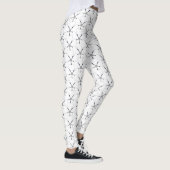 Leggings Guêtres peu communes blanches (Droite)