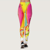 Leggings guêtres pour le yoga (Dos)