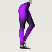 Leggings Guêtres pourpres de gradient (Droite)