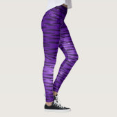 Leggings Guêtres pourpres de motif de conception de tigre (Droite)