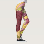 Leggings Guêtres pourpres d'Oxalis (Droite)