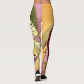 Leggings Guêtres pourpres d'Oxalis (Dos)