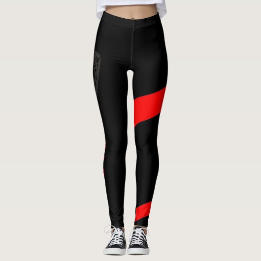 Leggings Guêtres RE de sport (Devant)