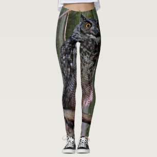 Leggings Guêtres renversantes de hibou