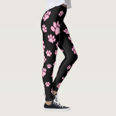 Leggings Guêtres roses de panthère (Droite)