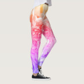 Leggings Guêtres roses multicolores (Droite)