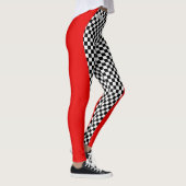 Leggings Guêtres rouges de contrôleur de coureur de (Droite)