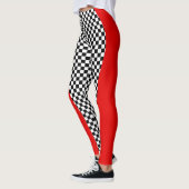 Leggings Guêtres rouges de contrôleur de coureur de (Gauche)
