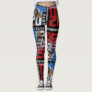 Leggings GUÊTRES ROUGES de VAGUE de l'atout 2020