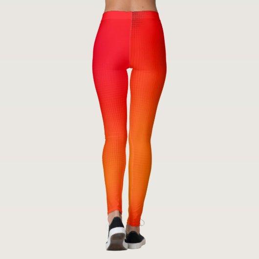 Leggings Guêtres rouges d'Ombre (Dos)