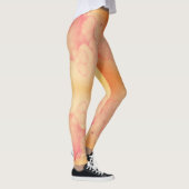 Leggings Guêtres sales de tache d'encre de tache de (Droite)