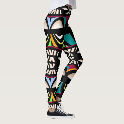 Leggings Guêtres SAUVAGES de mode--Femme-Multicolore (Droite)