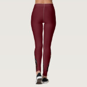 Leggings Guêtres scintillantes chaudes de musique de (Dos)