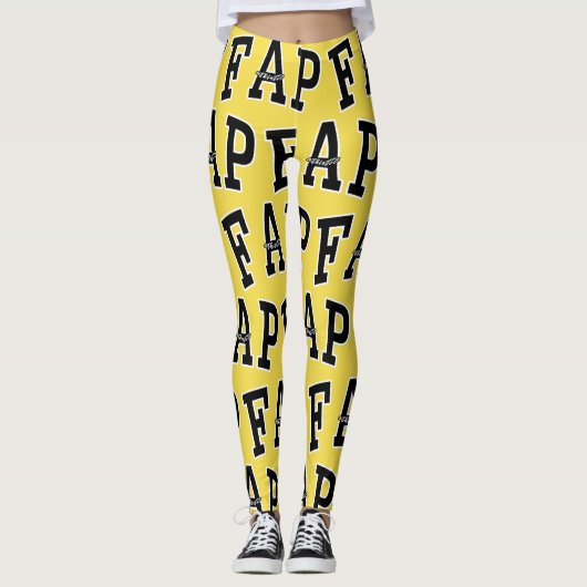 Leggings Guêtres serrées de FAP (Devant)