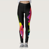 Leggings guêtres sexy de séance d'entraînement (Devant)