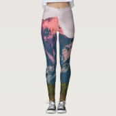 Leggings Guêtres simples de l'illustration | de paysage de (Devant)