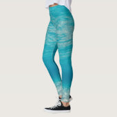 Leggings Guêtres sous-marines "des eaux hawaïennes" (Gauche)