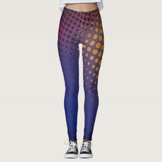 Leggings Guêtres tramées de bande dessinée de Femme-style