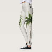 Leggings Guêtres tropicales d'été de palmier (Gauche)