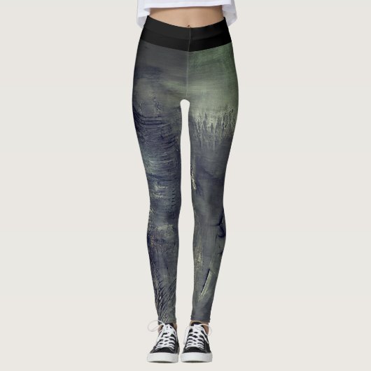 Leggings Guêtres urbaines fraîches (Devant)