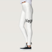 Leggings Guêtres végétaliennes audacieuses (Gauche)