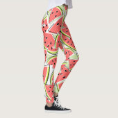 Leggings Guêtres vertes de pastèque (Droite)