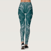 Leggings Guêtres vertes de Philly (Dos)
