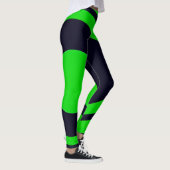 Leggings Guêtres vertes d'Oceana (Droite)