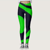 Leggings Guêtres vertes d'Oceana (Devant)