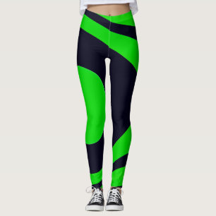 Leggings Guêtres vertes d'Oceana