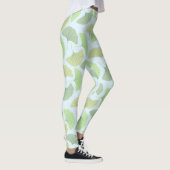 Leggings Guêtres vertes errantes de Ginkgo (Droite)