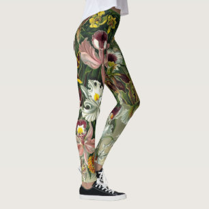 Leggings Guêtres vintages chics minables d'impression