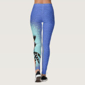 Leggings Guêtres vivantes de couleur (Dos)