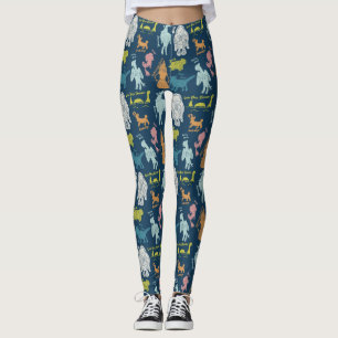 Leggings Guide de cryptozoologie des cristaux de caricature