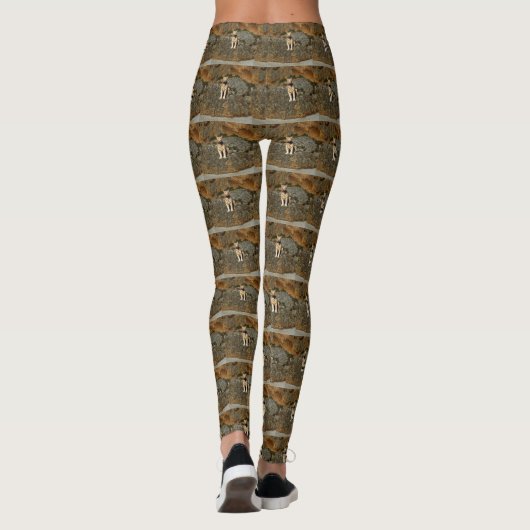 Leggings Guise blanche, (Dos)
