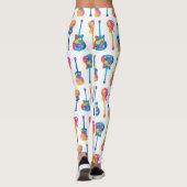 LEGGINGS GUITAR POP ART (Dos)