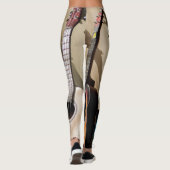 Leggings Guitare acoustique incroyable (Dos)