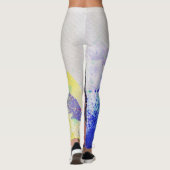 Leggings Guitare acoustique mignonne (Dos)