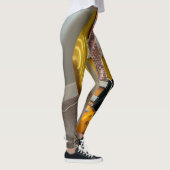 Leggings Guitare acoustique mignonne (Droite)